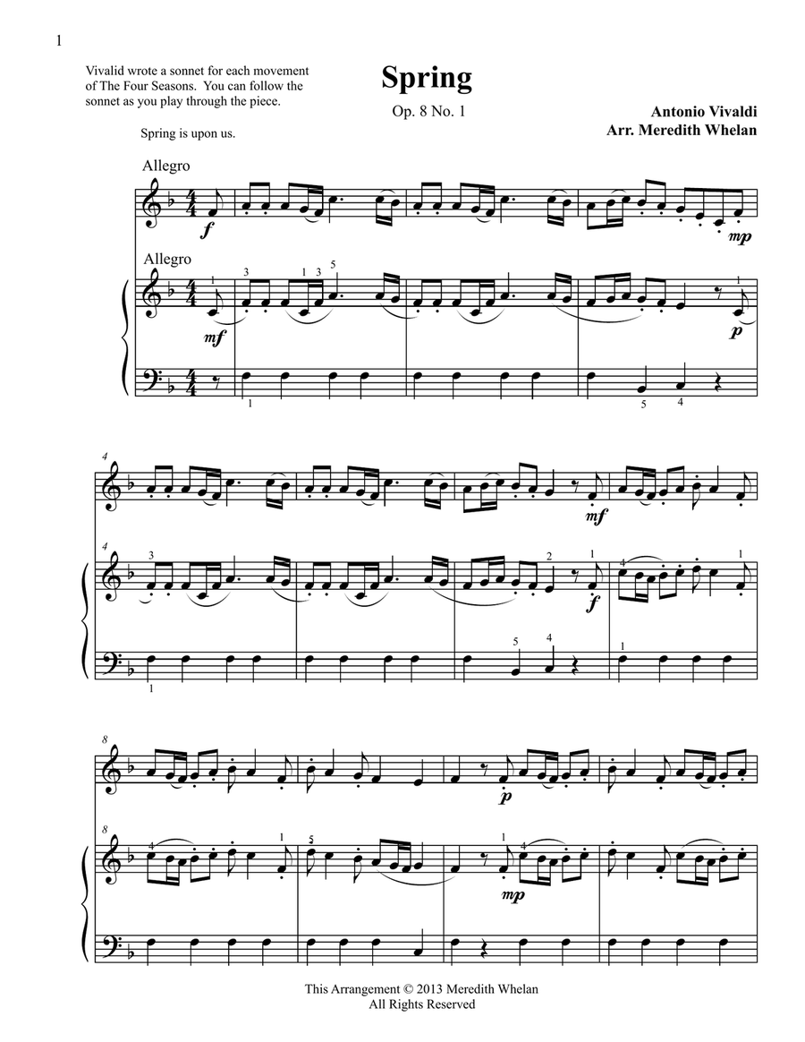 Piano and deals violin duets classical