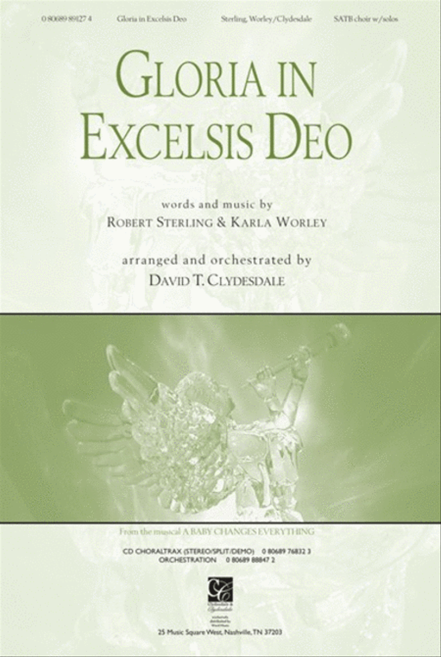 Gloria In Excelsis Deo - Anthem 4-Part scores gallery preview page 1