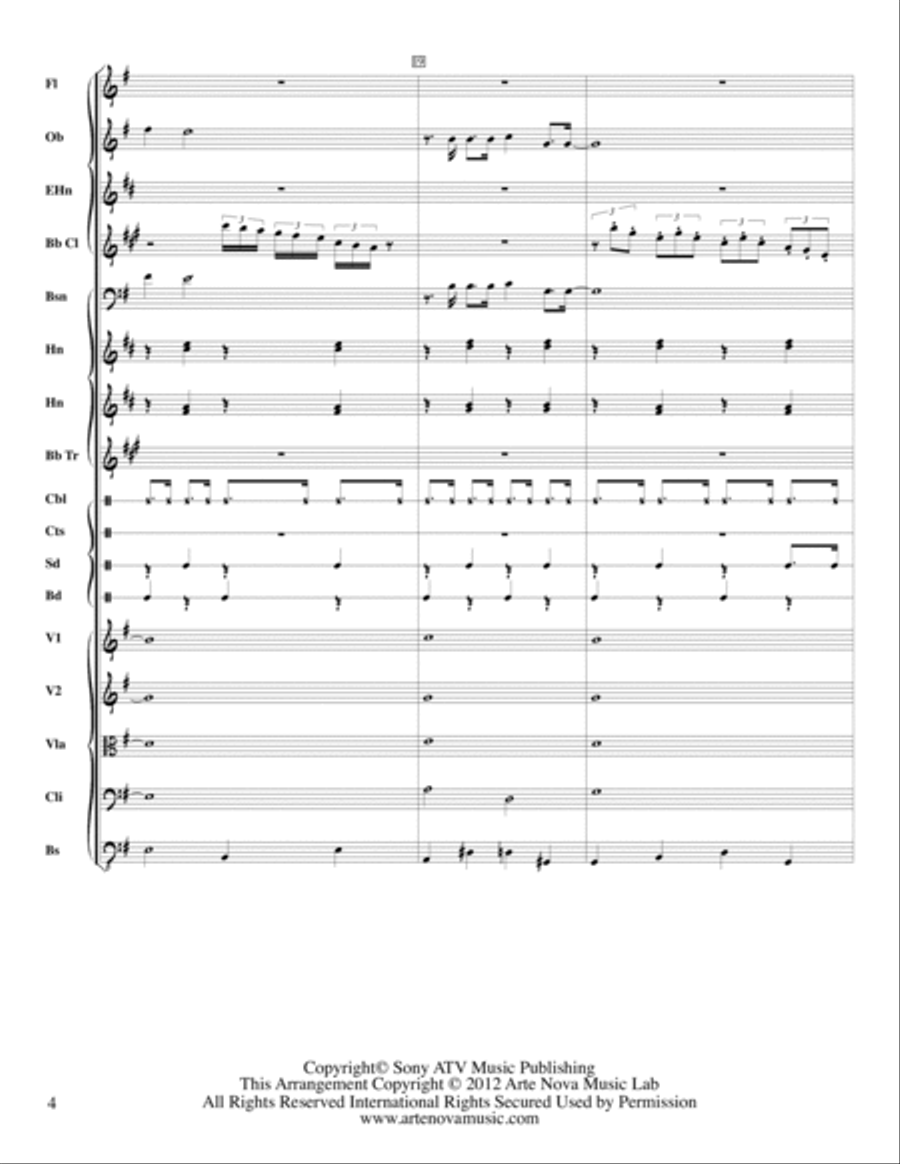 Michelle Full Orchestra scores gallery preview page 5