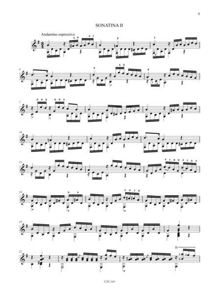 3 Sonatinas Op. 71 for Guitar
