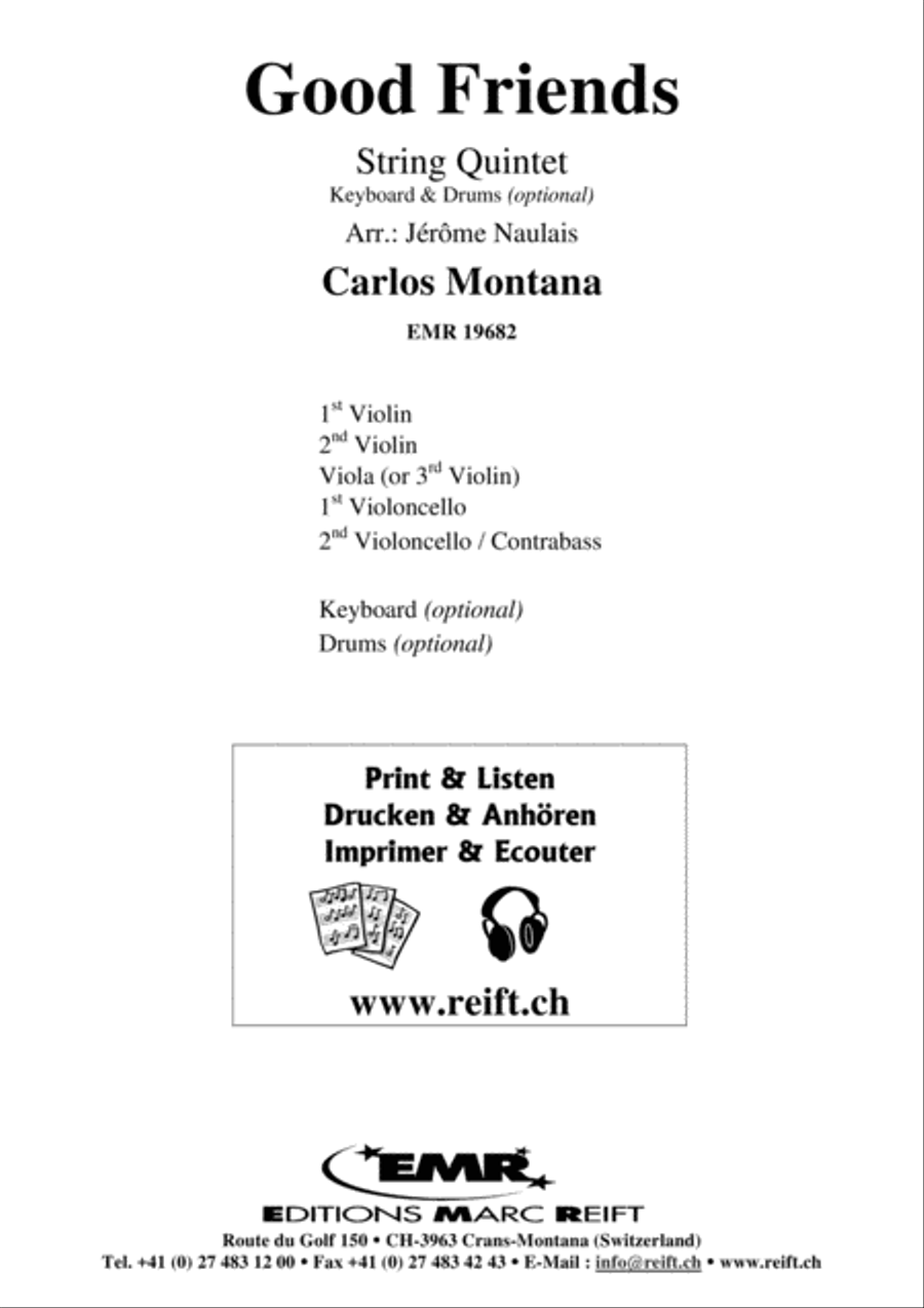 Good Friends String Quintet scores gallery preview page 2