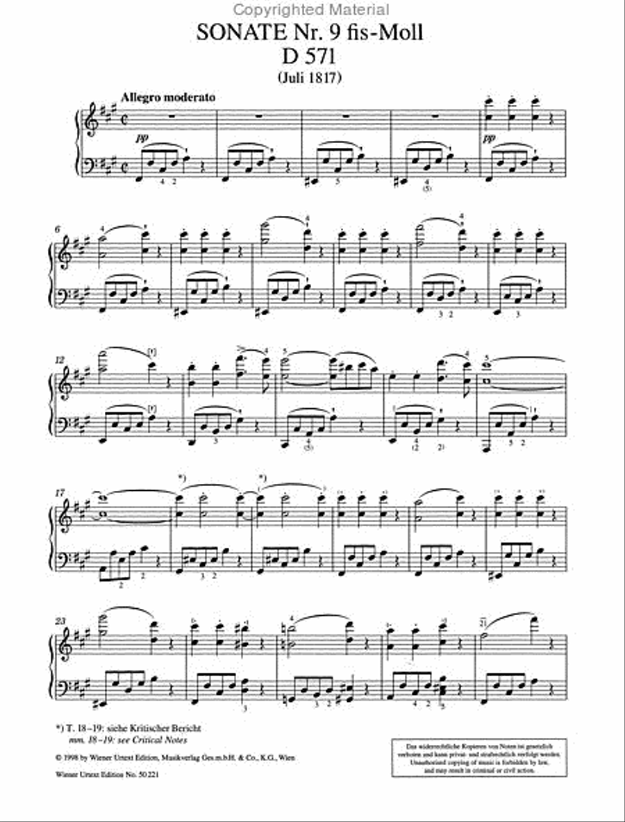 Complete Piano Sonatas, Vol 2 Chamber Music scores gallery preview page 2