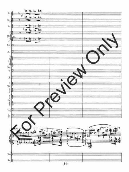 Concerto #2 For Piano and Wind Ensemble image number null