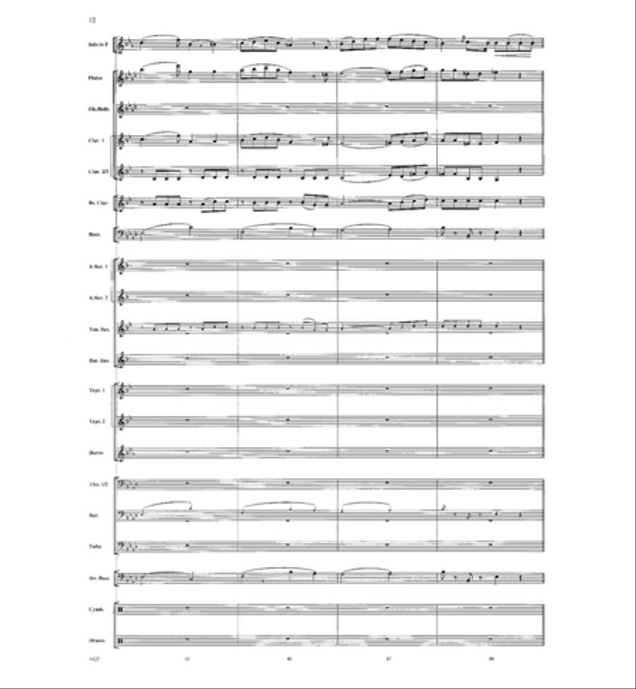Romanza Concert Band scores gallery preview page 11