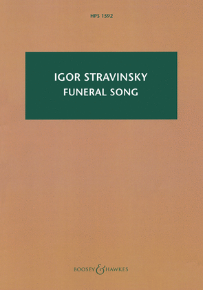 Book cover for Funeral Song, Op. 5