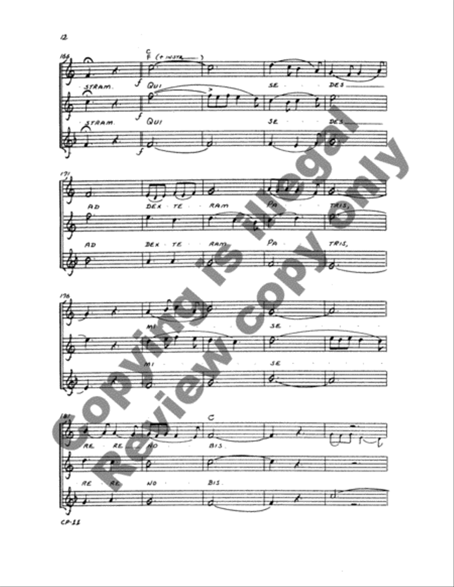Mass of Tournai Mass of Tournai 3-Part scores gallery preview page 32