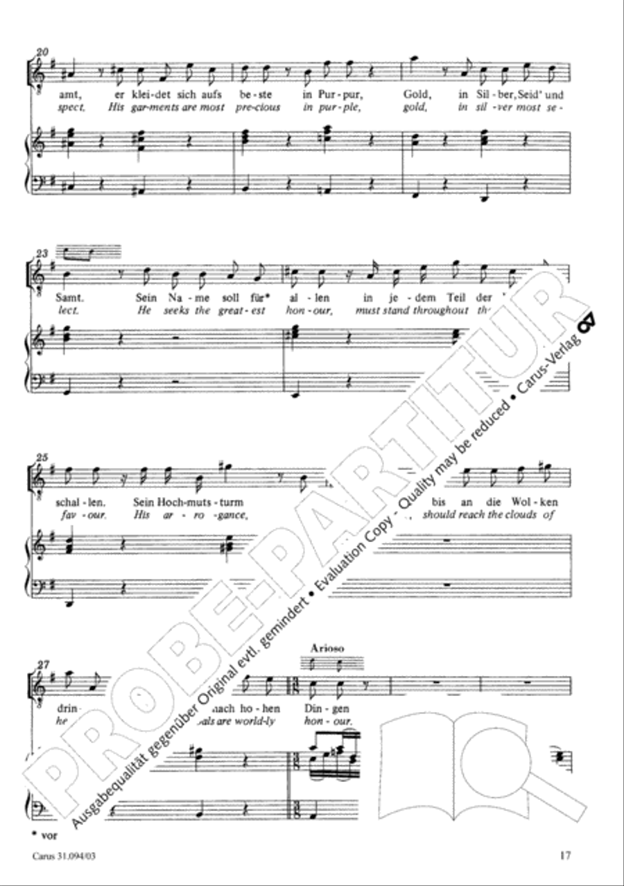 What has this world to give (Was frag ich nach der Welt) 4-Part scores gallery preview page 18