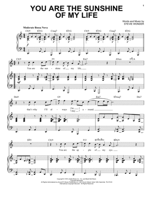 You Are The Sunshine Of My Life [Jazz version] (arr. Brent Edstrom)