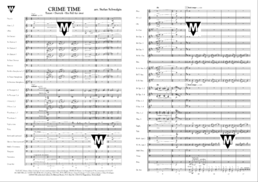 Crime Time Concert Band scores gallery preview page 2