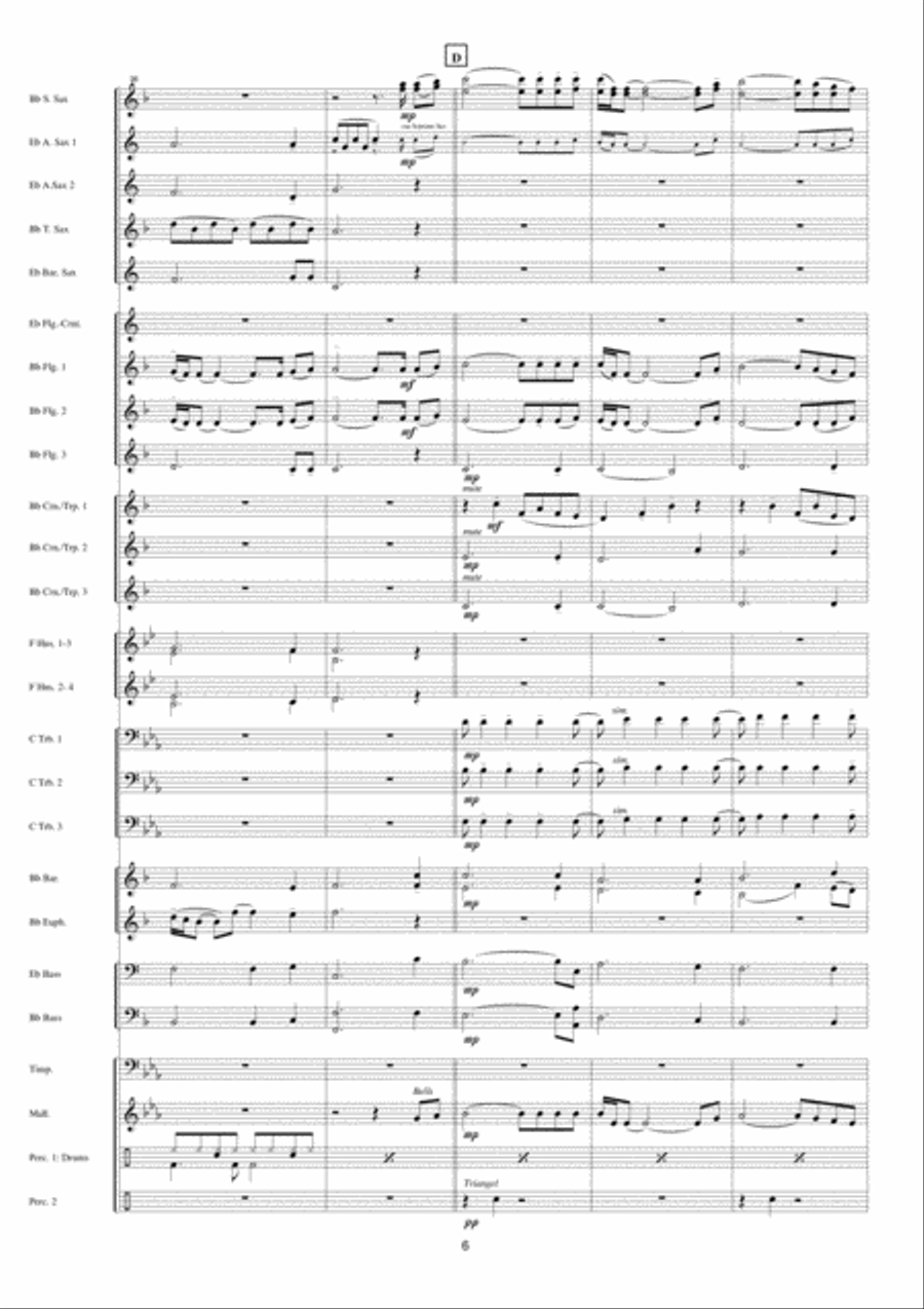 The Rose Fanfare Band scores gallery preview page 7