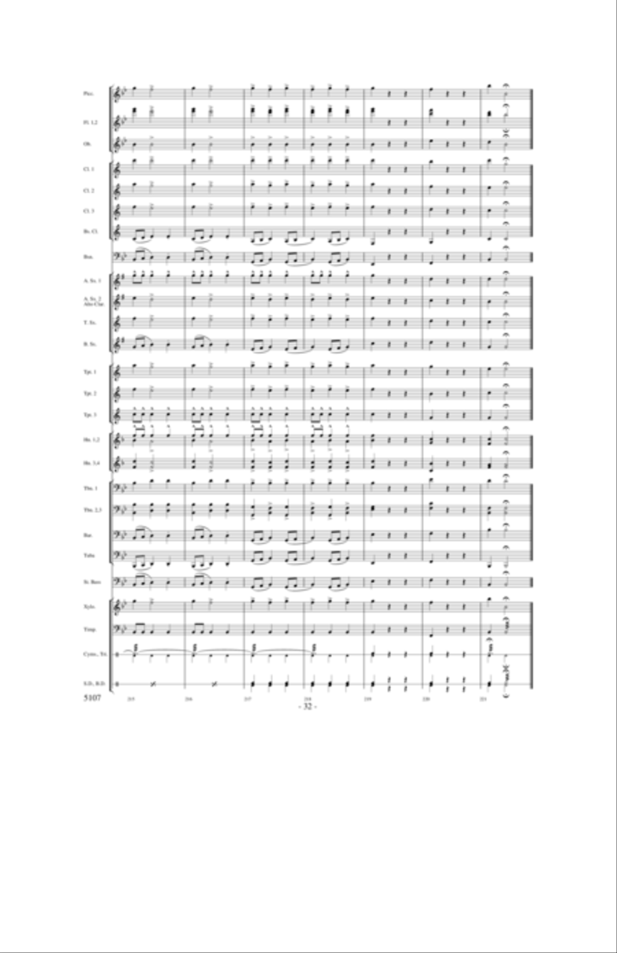 Slavonic Dance No. 1 Slavonic Dance No. 1 Concert Band scores gallery preview page 31