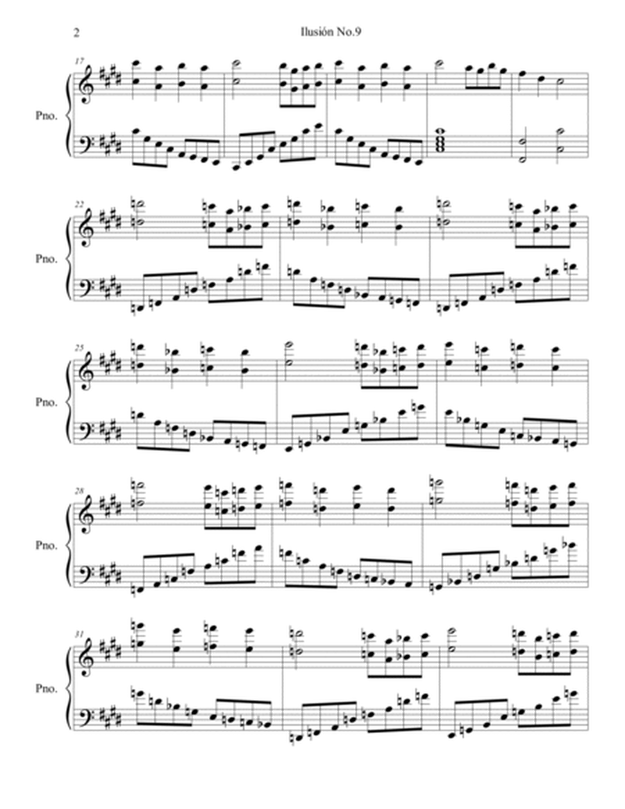 Illusions For Piano No.9