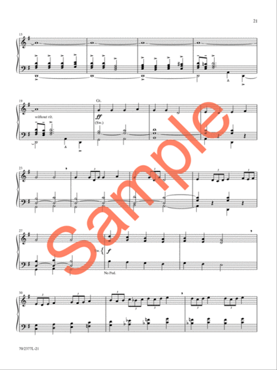 Seasonal Expressions Seasonal Expressions Organ Solo scores gallery preview page 16