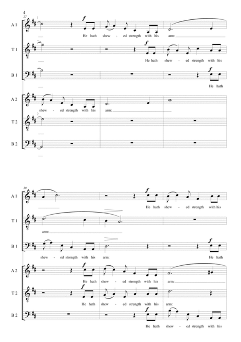 Magnificat and Nunc Dimittis (men's voices double choir) (Canticula Ursae Minoris) image number null