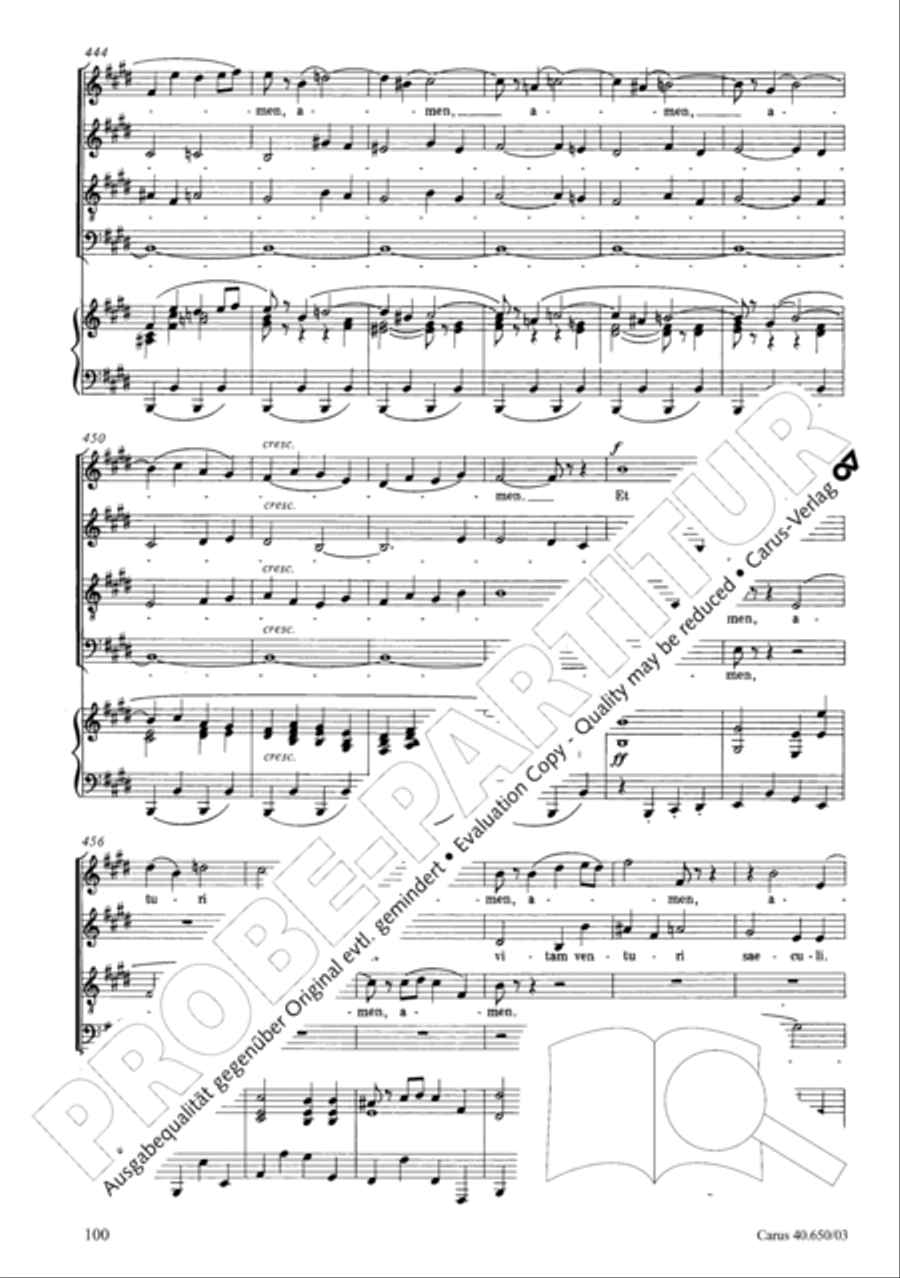 Petite Messe solennelle Petite Messe solennelle 4-Part scores gallery preview page 103