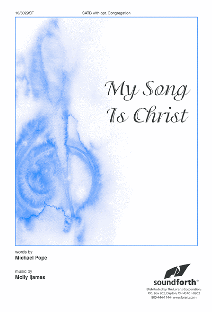 My Song Is Christ 4-Part scores gallery preview page 1
