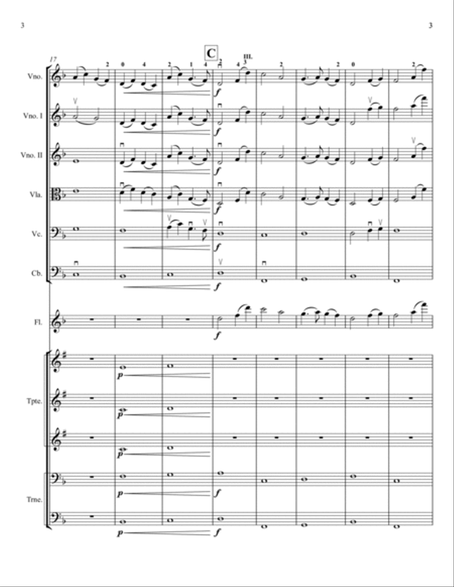 Kung Fu Panda Chamber Music scores gallery preview page 3