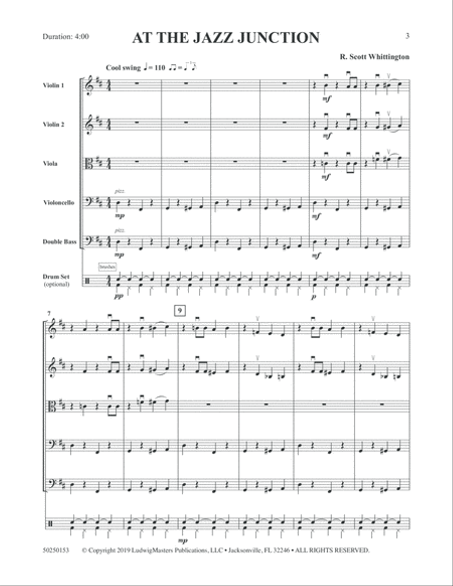 At the Jazz Junction String Orchestra scores gallery preview page 3
