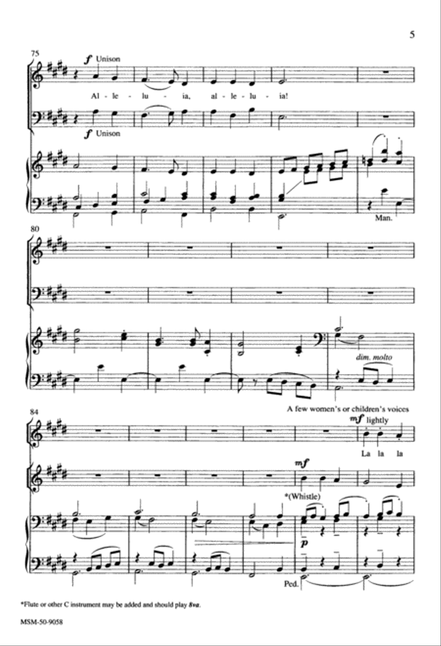 In Thee Is Gladness In Thee Is Gladness 4-Part scores gallery preview page 6