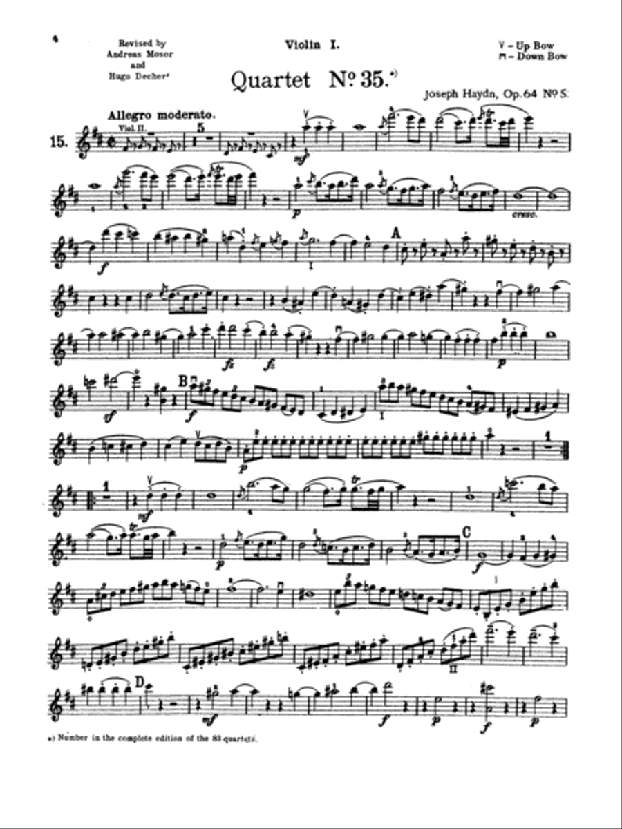 Thirty Celebrated String Quartets, Volume 2 String Quartet scores gallery preview page 5