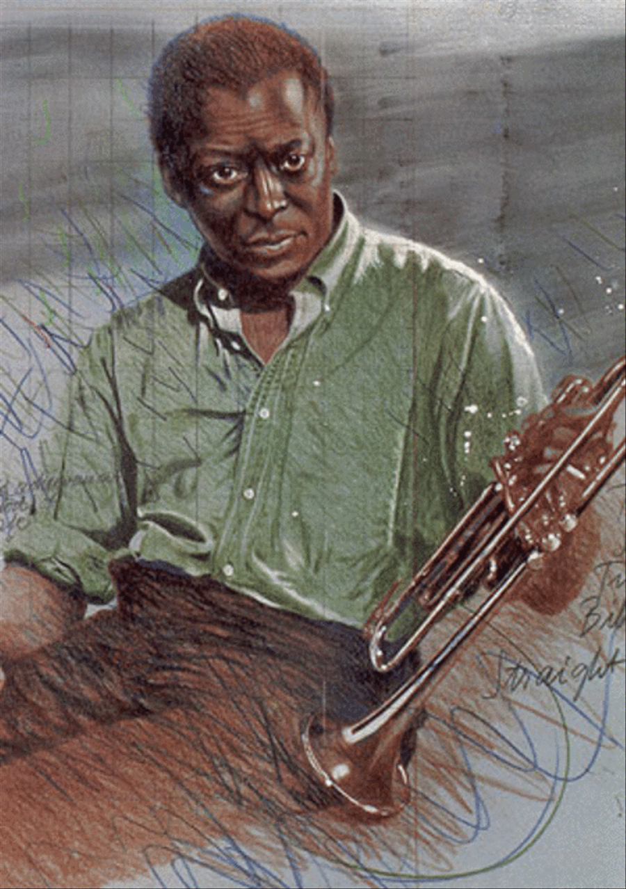 Miles Davis Greeting & Postcards scores gallery preview page 1