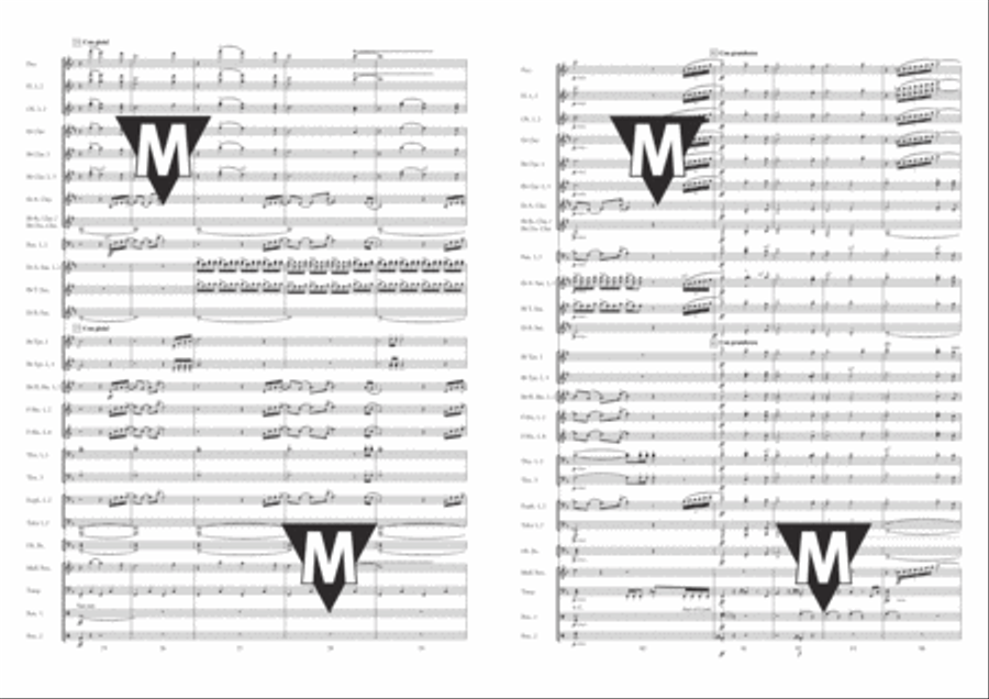Music for a Hero Concert Band scores gallery preview page 8