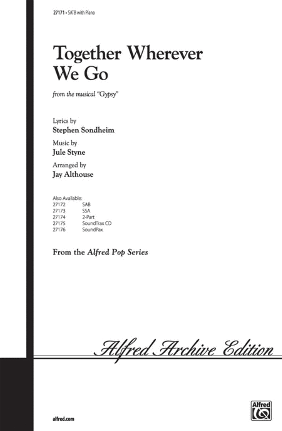 Together Wherever We Go 4-Part scores gallery preview page 1