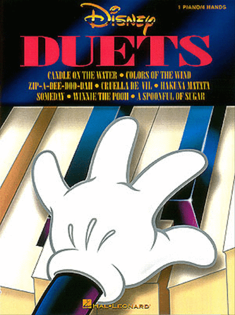 Disney Duets Piano Solo scores gallery preview page 1
