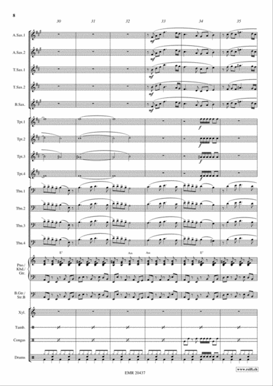 Hits From Russia Hits From Russia Big Band scores gallery preview page 9