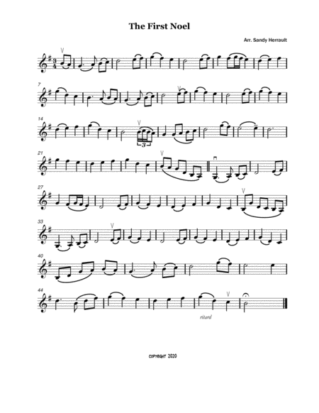Christmas Solos for Violin, Vol. 2 image number null