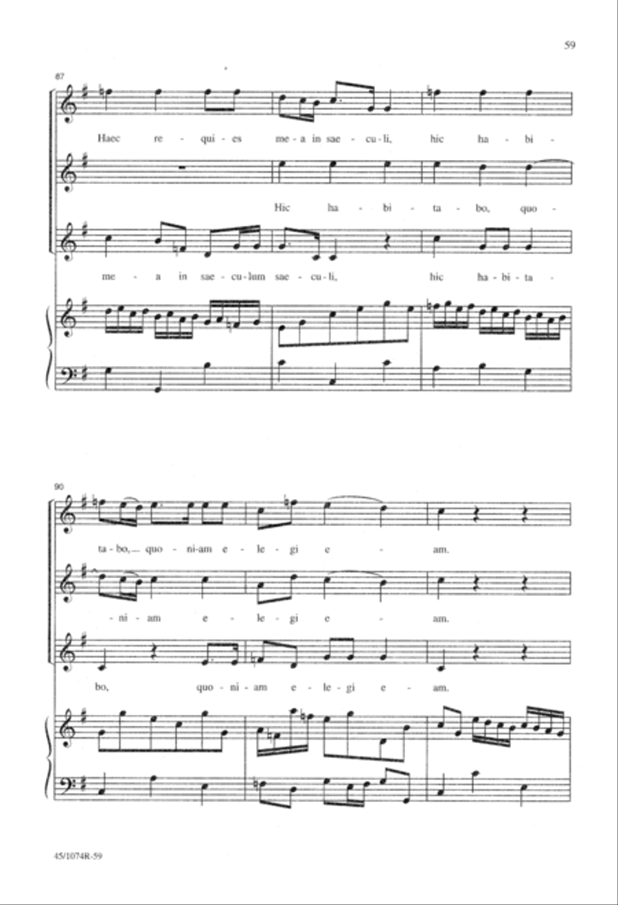 Vesperae Pro Festo Sancti Innocentium SSA scores gallery preview page 68