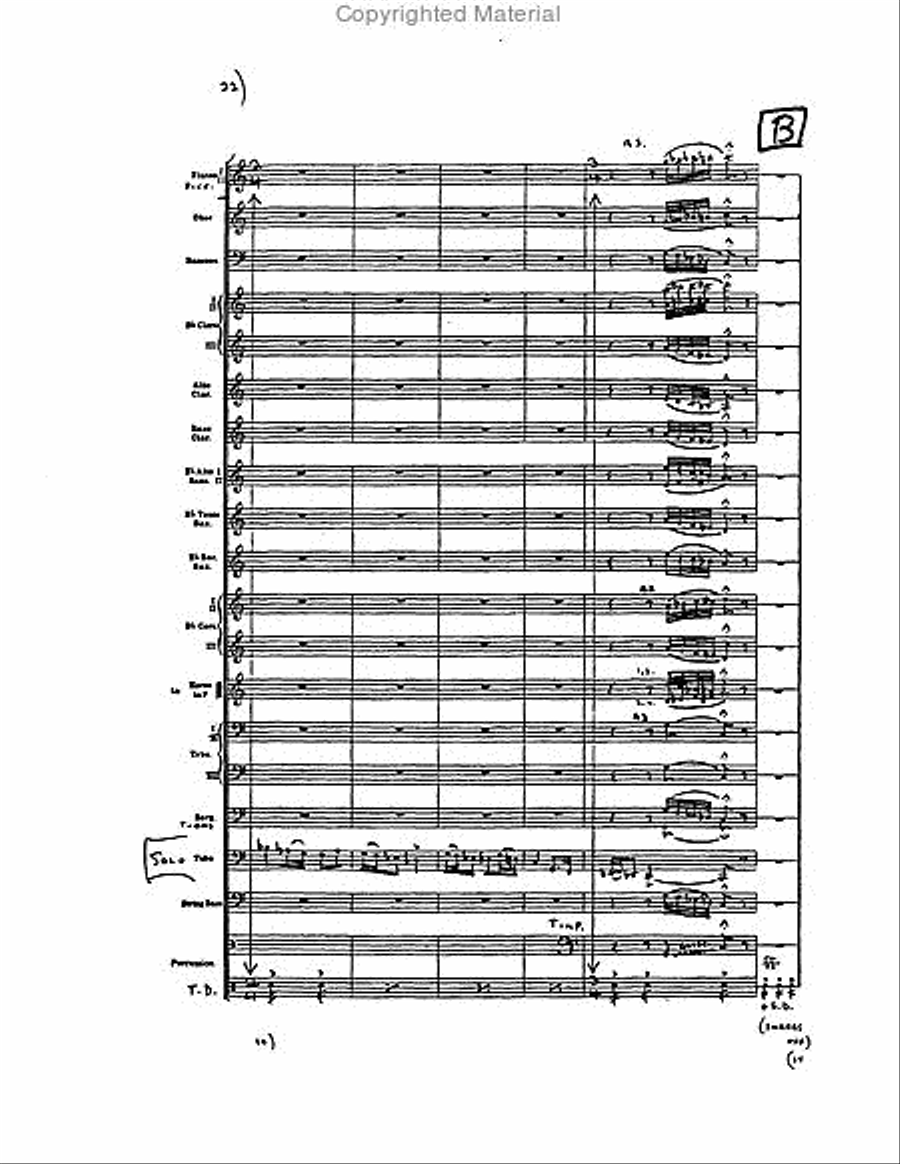 Prelude and Farandola Prelude and Farandola Tuba scores gallery preview page 9