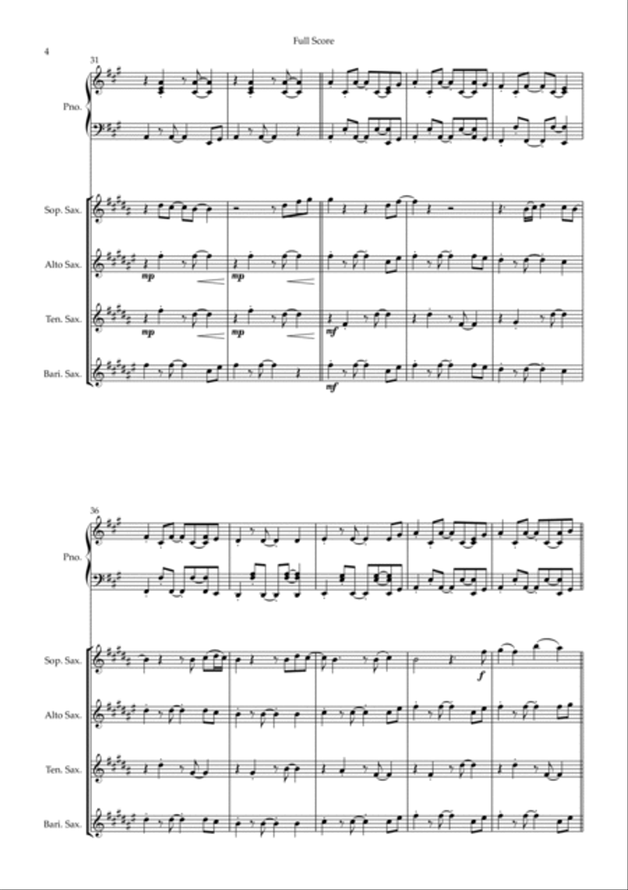 Stand By Me Small Ensemble scores gallery preview page 4