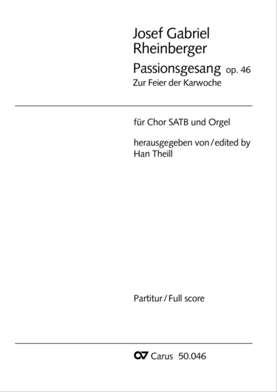 Passionsgesang Passionsgesang 4-Part scores gallery preview page 2