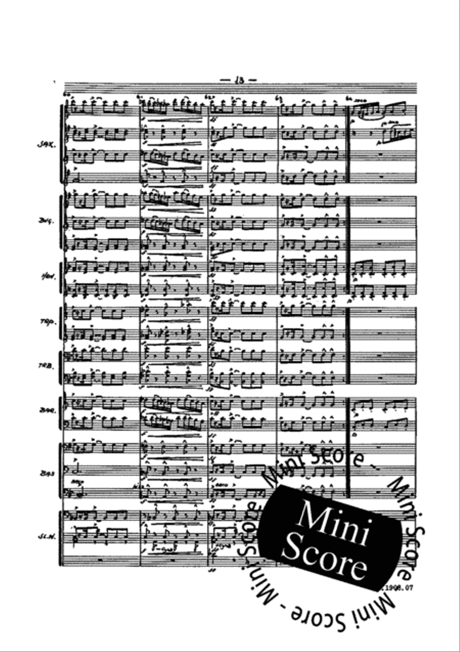 Concertante Muziek Concert Band scores gallery preview page 17