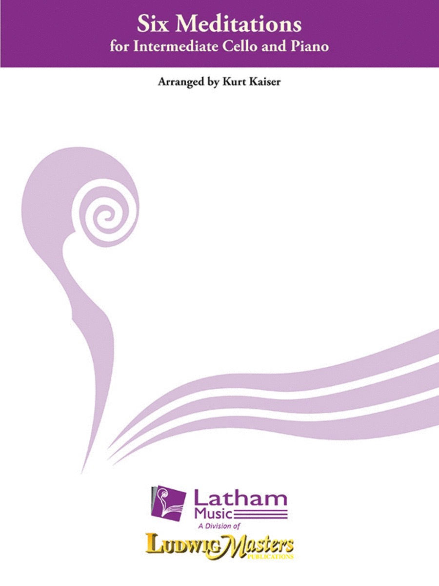 Six Meditations Piano Accompaniment scores gallery preview page 1