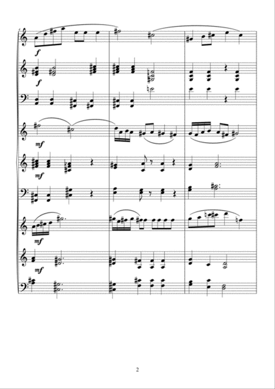 The mountain of forgaria The mountain of forgaria Violin Solo scores gallery preview page 2