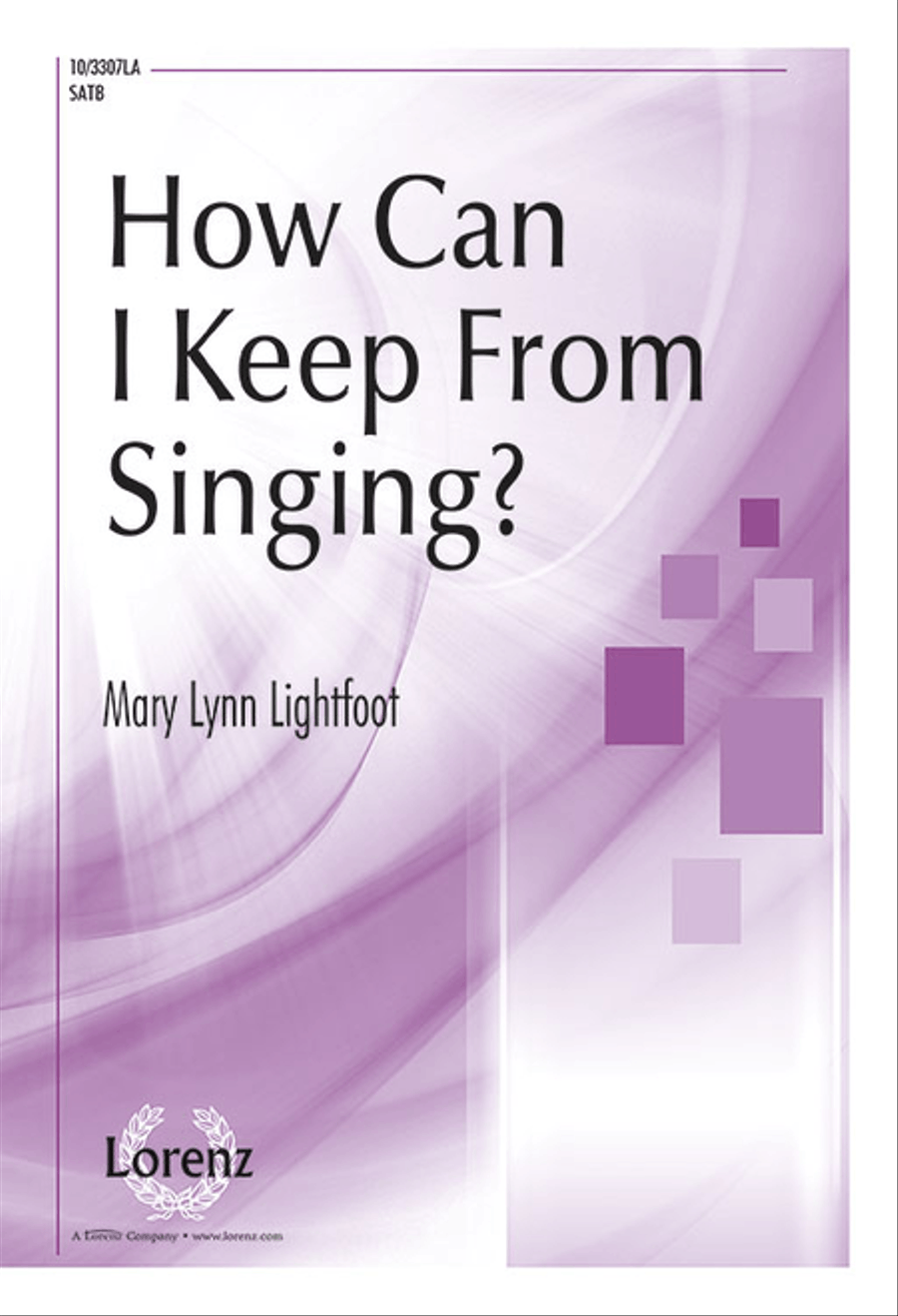 How Can I Keep From Singing? 4-Part scores gallery preview page 1