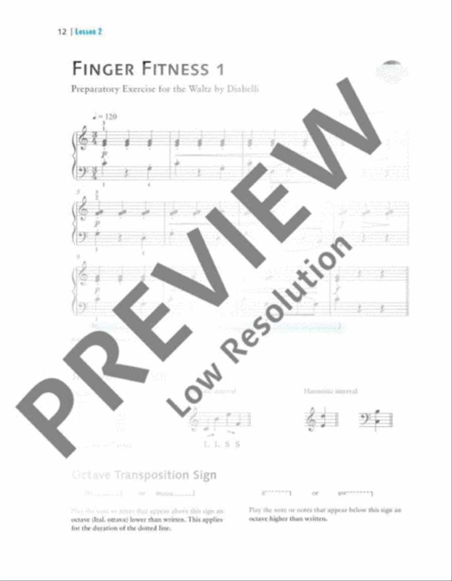 The Classical Piano Method Piano Method scores gallery preview page 13