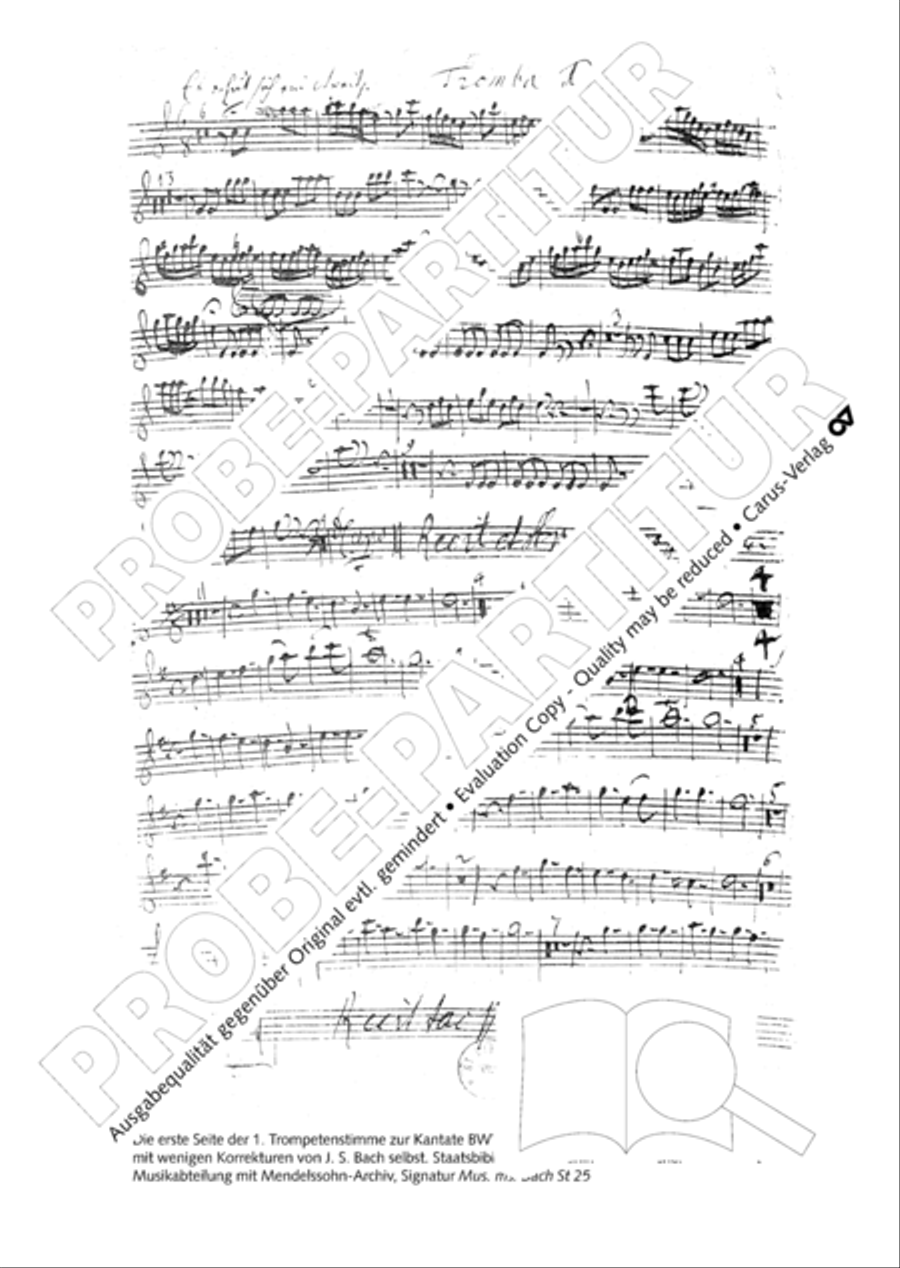 Bach for Brass 1: Cantatas I Voice scores gallery preview page 10