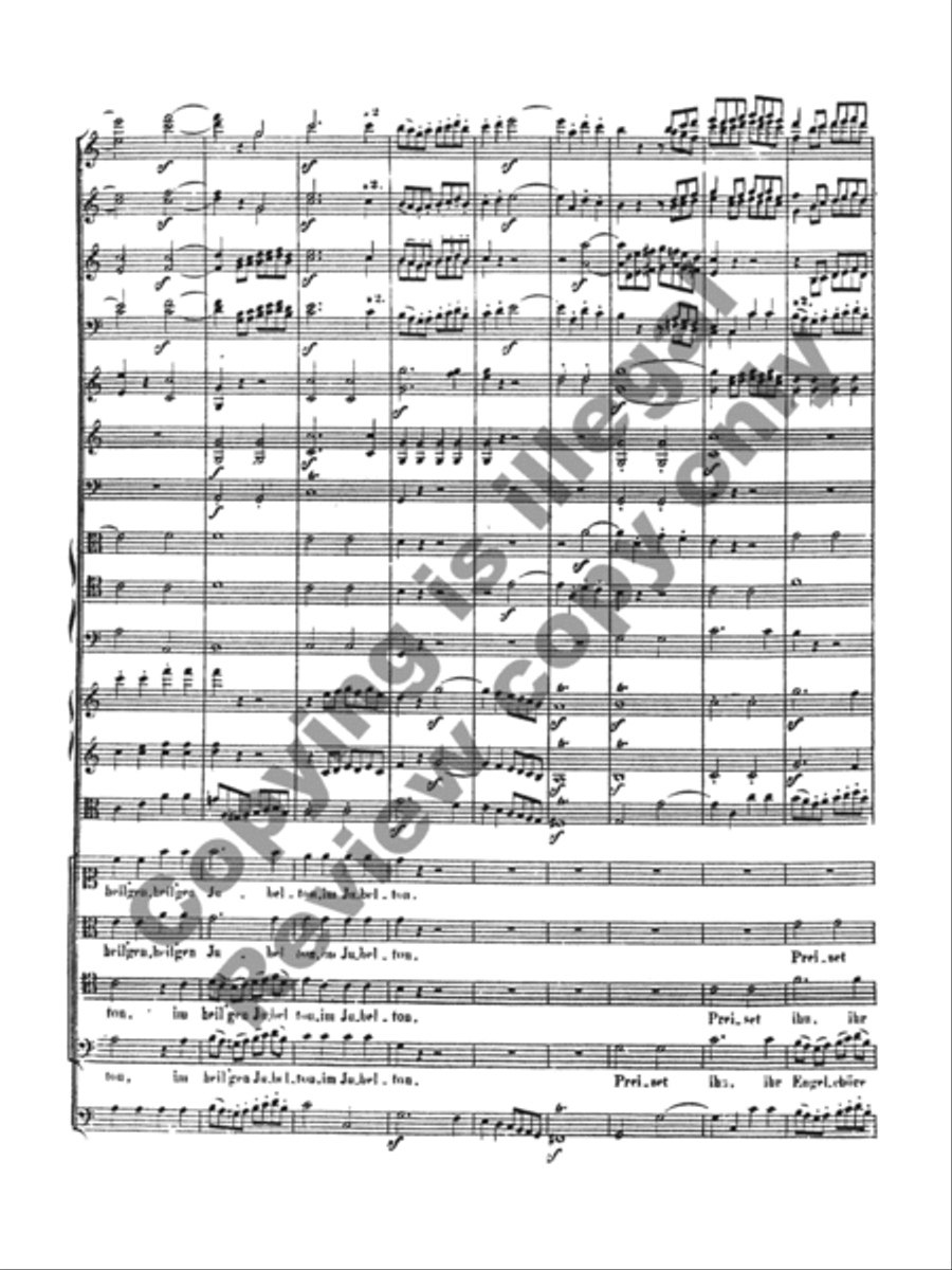 Hallelujah Chorus (Hallelujah unto God's Almighty Son!) (Orchestra Score and Parts) Choir scores gallery preview page 29