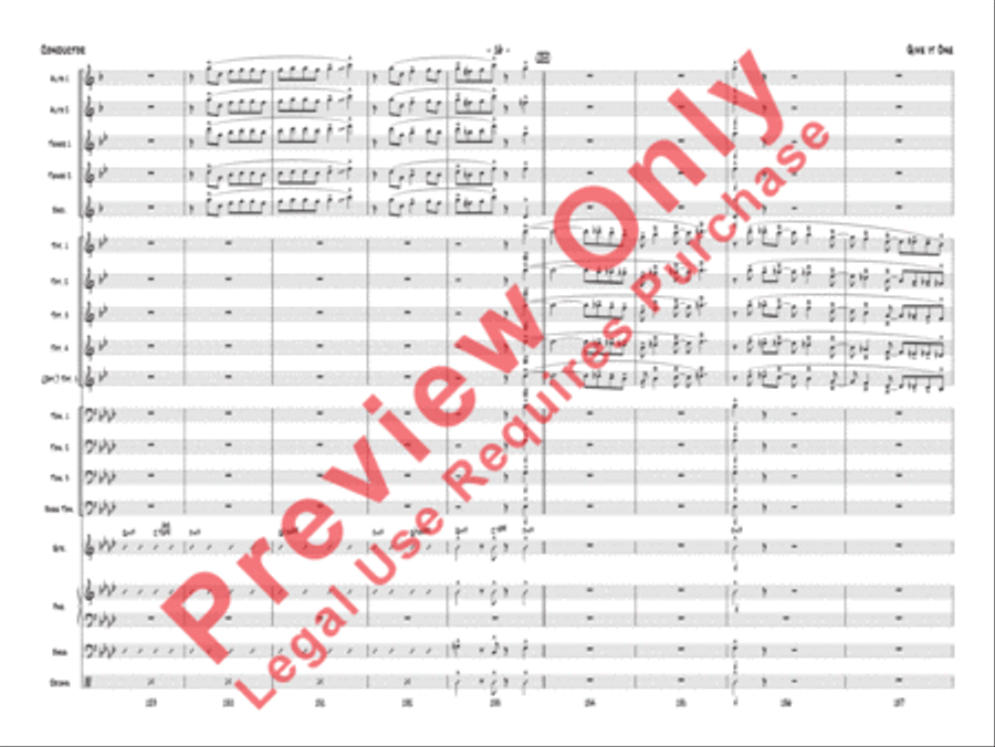 Give It One Give It One Jazz Ensemble scores gallery preview page 17