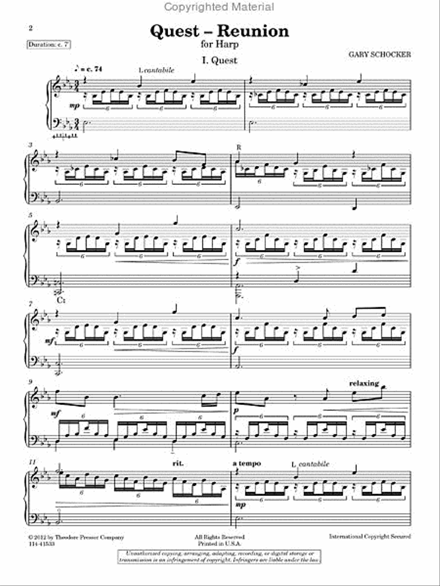 Quest-Reunion Quest-Reunion Chamber Music scores gallery preview page 2
