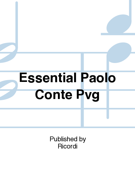 Essential Paolo Conte Pvg
