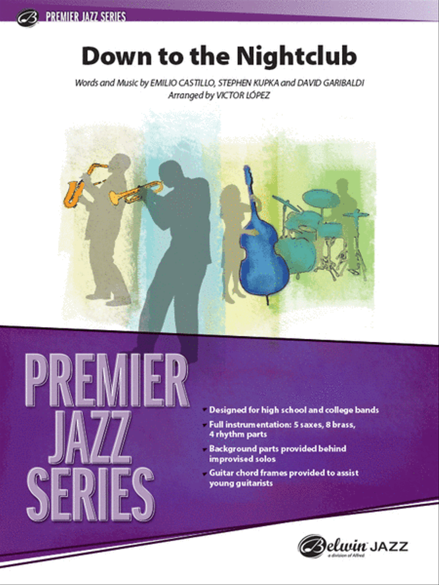 Down to the Nightclub Down to the Nightclub Jazz Ensemble scores gallery preview page 1