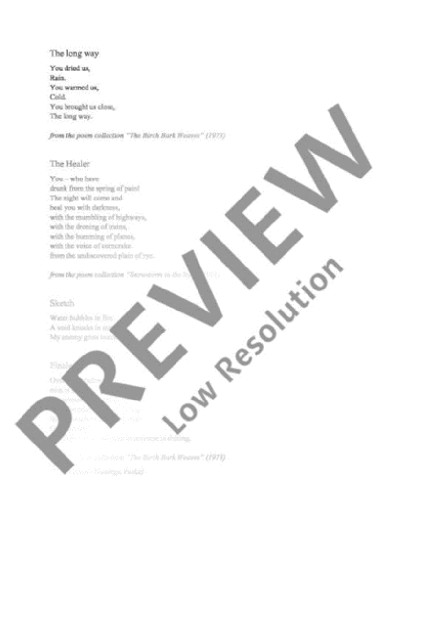 Ne tikai lirika Women's Choir scores gallery preview page 6