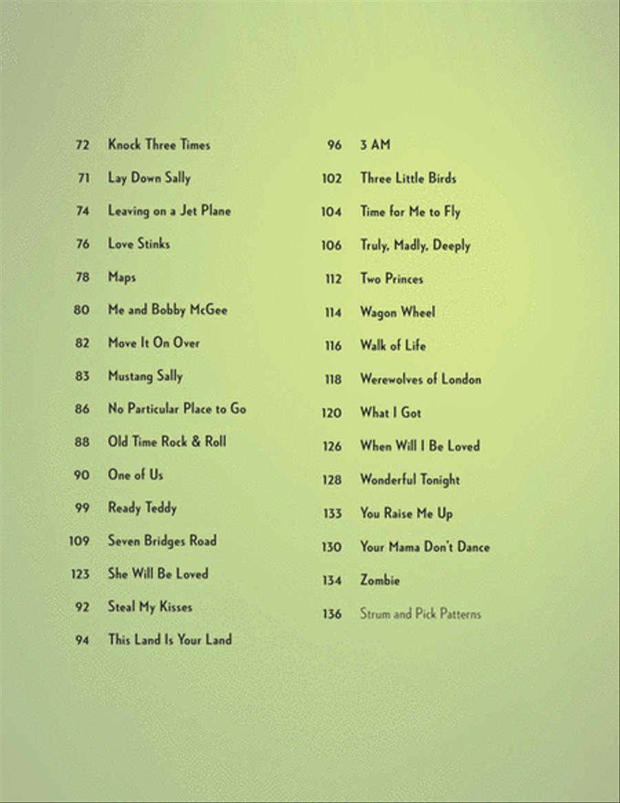 ChordBuddy Songbook – Volume 3 Electric Guitar scores gallery preview page 3