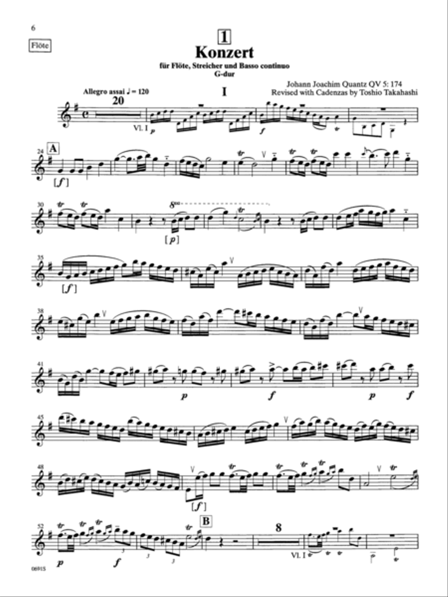 Suzuki Flute School, Volume 8 Flute scores gallery preview page 3