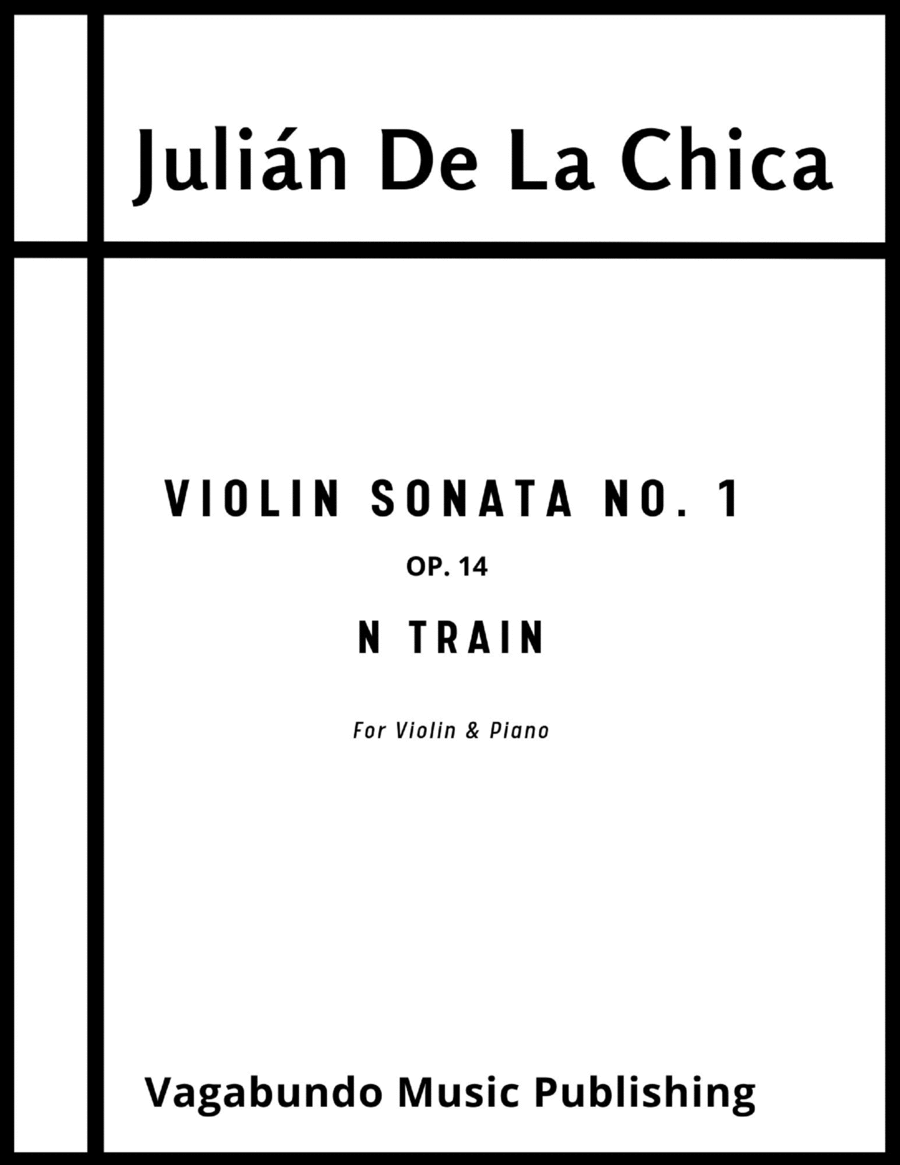 De La Chica: Violin Sonata, No. 1, Op. 14 String Duet scores gallery preview page 1