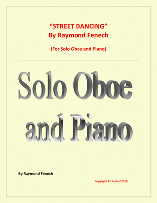 "Street Dancing" - For Solo Oboe and Piano